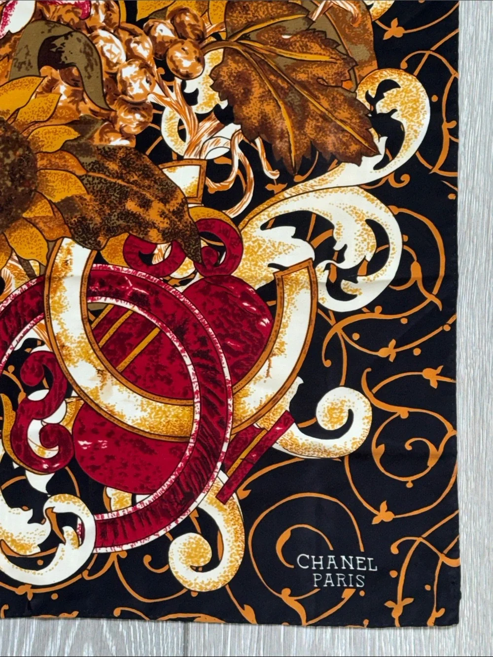 CHANEL paris sunflower
